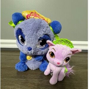 Palace Pets Plush Set Pamper & Blossom Disney Princess Ponies Stuffed‎ Toys